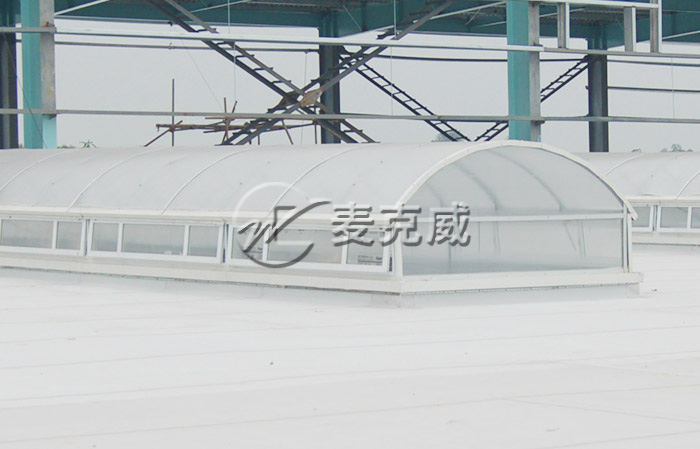 電動圓屋頂天窗